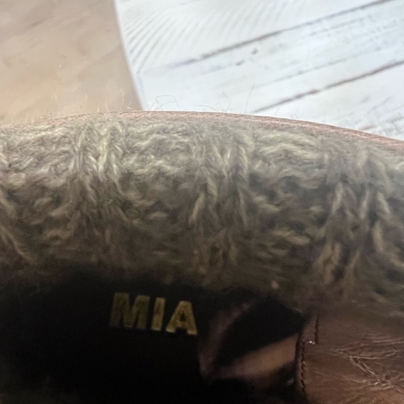 Mia Briene Heel Women’s Hiker Boots Amber size 10 Y2K - Picture 7 of 11